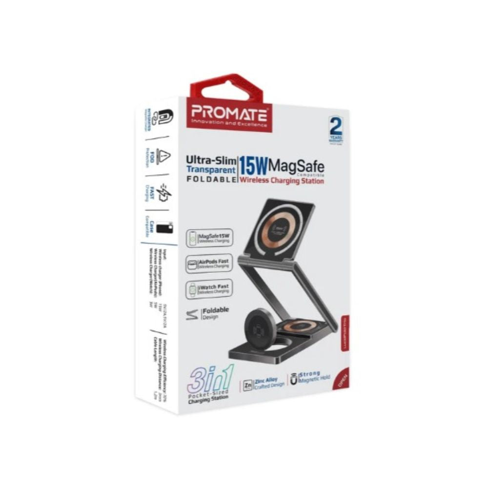 Promate Charger LucidFold-Trio Promate Charger LucidFold-Trio